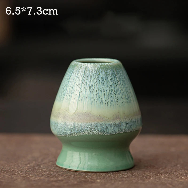 Support à Fouet Matcha (Kusenaoshi) en Céramique Artisanale