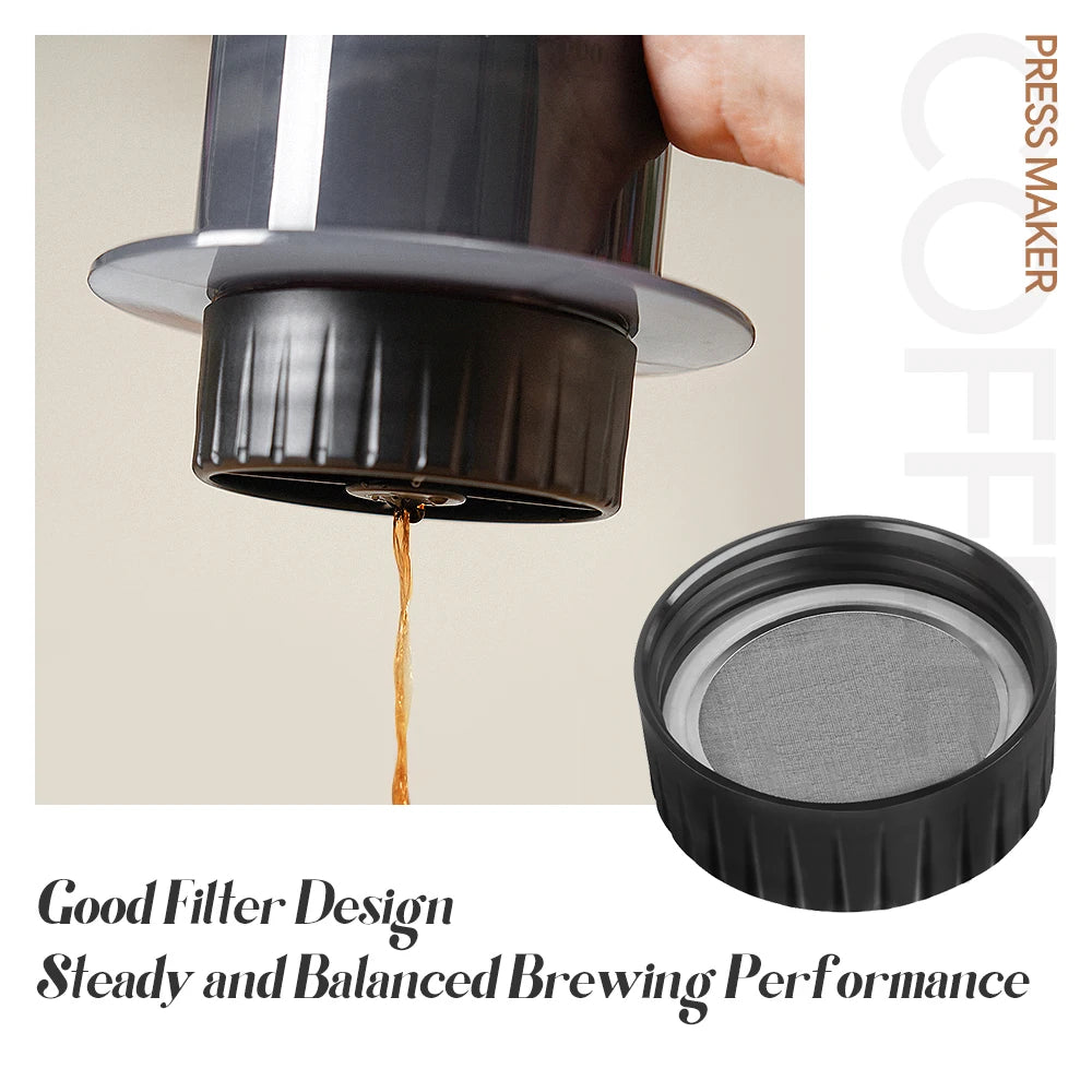 Cafetière Expresso Portable - Style AeroPress