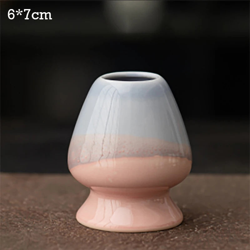 Support à Fouet Matcha (Kusenaoshi) en Céramique Artisanale