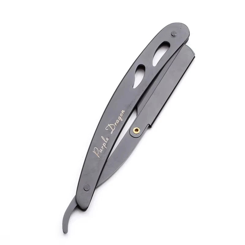 Rasoir Droit Traditionnel  – Finition Acier Inoxydable