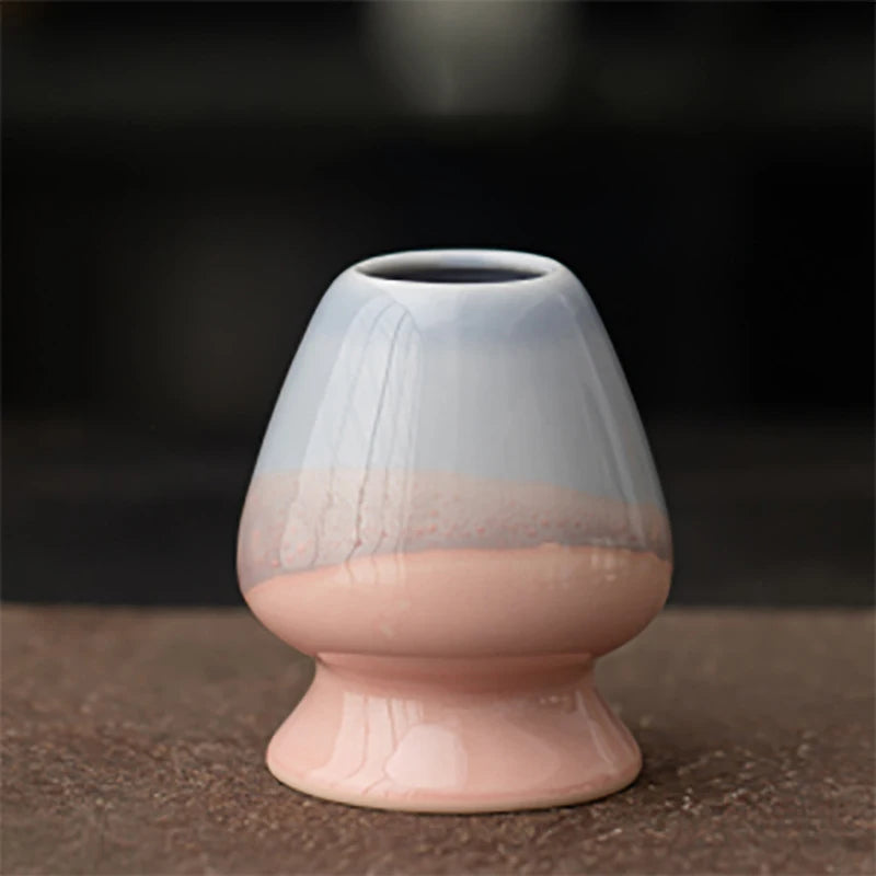 Support à Fouet Matcha (Kusenaoshi) en Céramique Artisanale
